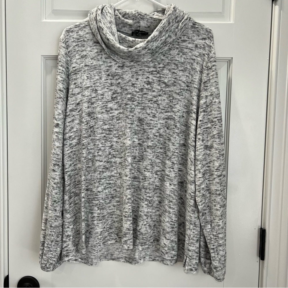 Lane Bryant Terry Cowl Neck Pullover Sweater Top Women’s Size 18/20